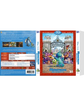 Slipcover Monstruos University 3D Made in Meikomb