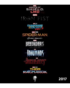 Los Fans de Marvel este año vamos a disfrutar MUCHO. 