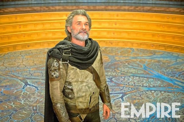 El gran Kurt Russell en Guardianes de la Galaxia. 