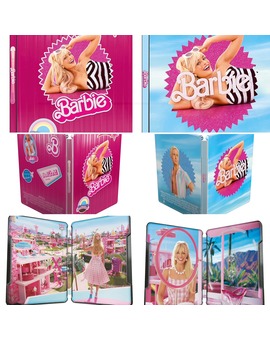 2 diseños Steelbooks Barbie en Italia