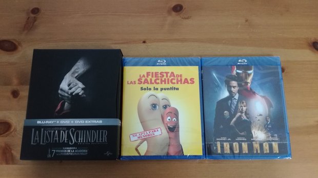 Recibidas hoy de amazon