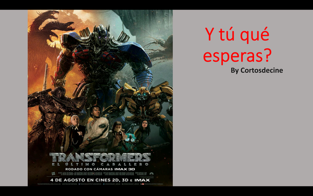 Esperáis de Transformers 5 lo mismo que yo??