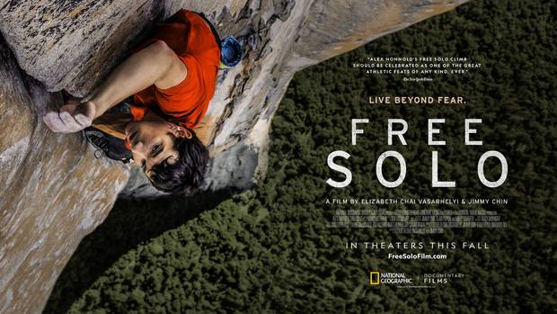 Opinión "Free solo" de Jimmy Chin y Elizabeth Chai (2019)