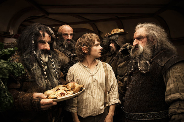 El Hobbit (Bilbo y enanos)