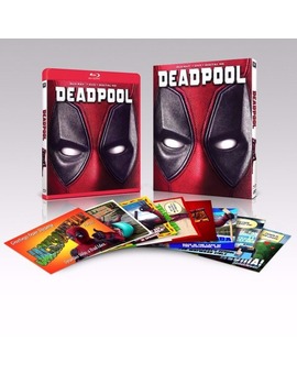 Deadpool con amaray rojo
