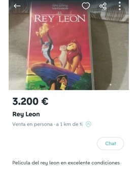 Visto en Wallapop