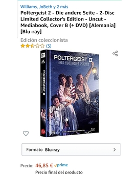 Edicion mediabook poltergeist