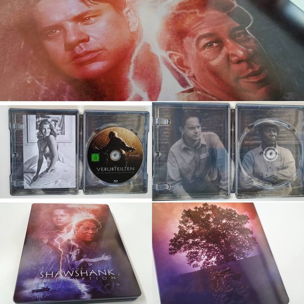 Última compra amazon (Steelbook alemán Cadena Perpetua)