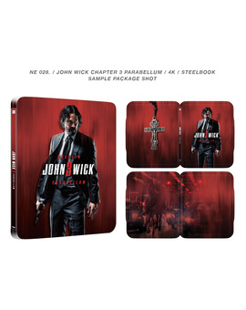 Nuevos Steelbooks Novamedia John Wick 4K (John Wick 3)