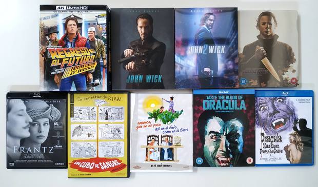 Últimas compras amazon, ebay, zavvi