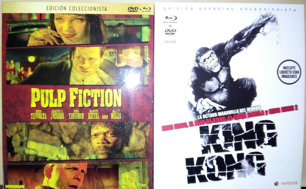 Unboxing Pulp Fiction y King Kong