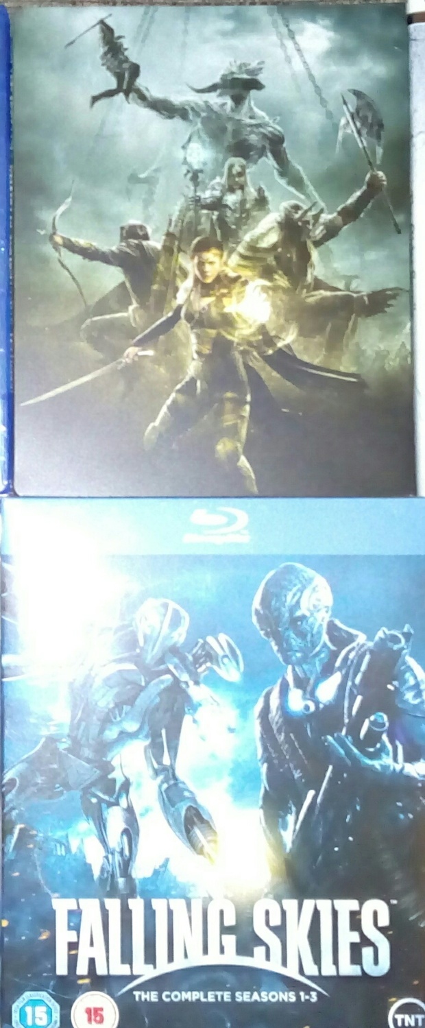 Unboxing Falling Skies Temporadas 1 a 3 y steelbook TES Online