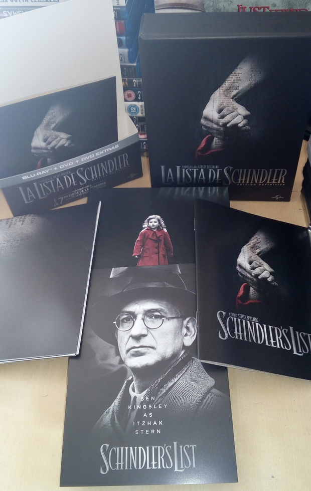 Nueva parte de la colección en youtube con Unboxing de La Lista de Schindler