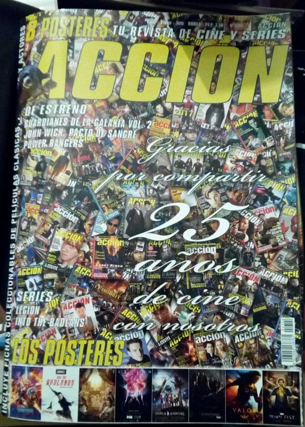 Portada 25 Aniversario Accion Cine