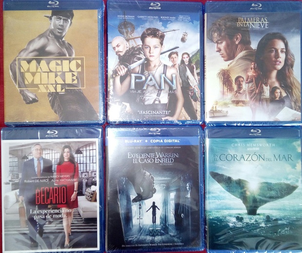 Llegado el pedido del Club Warner