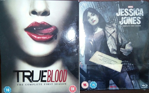 Recien llegadas de Reino Unido, steelbook de Jessica Jones