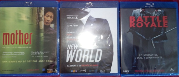 Pedido Amazon España de cine asiático