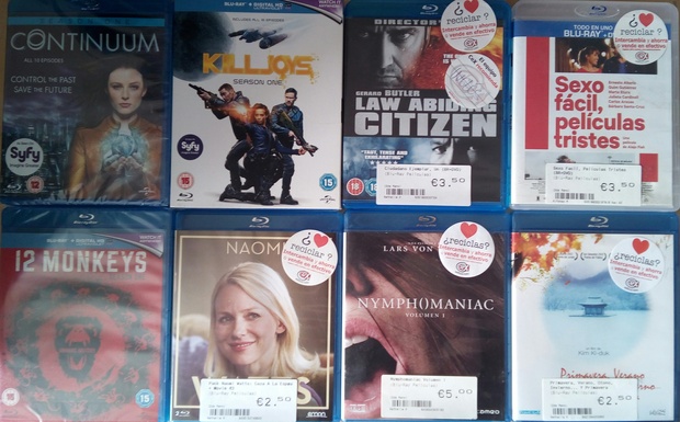 Pedido a Zavvi de series y paseo por el Cex