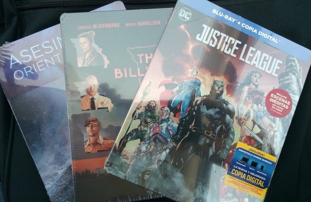 Pedido ECI 2x1, Steelbooks varios