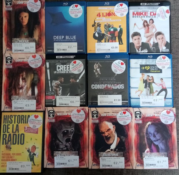 Compras en varios Cex