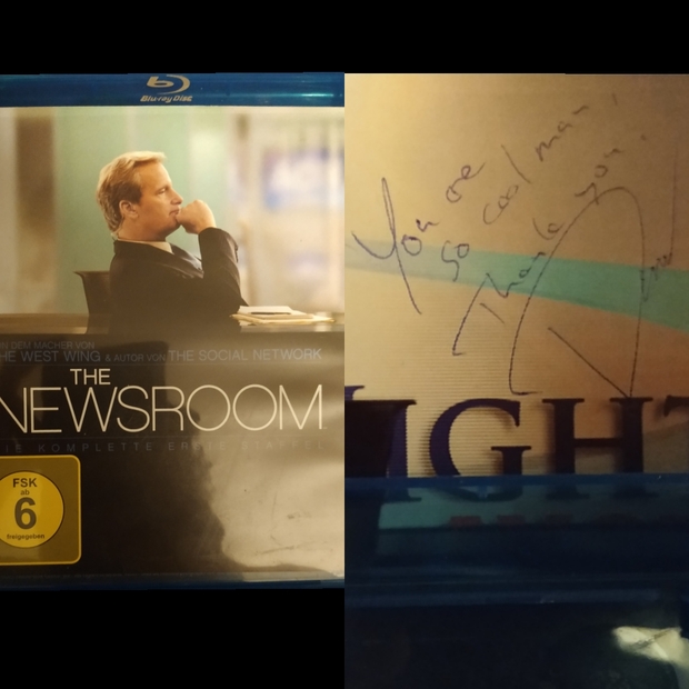 The Newsroom S1 Firmada por David Harbour