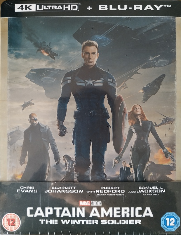 Steelbook Capitán 4K América El Soldado de Invierno de Zavvi
