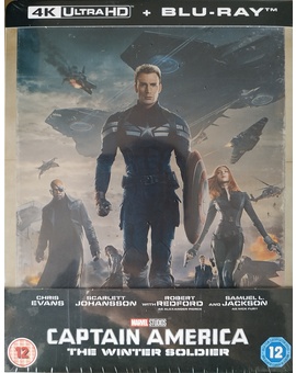 Steelbook Capitán 4K América El Soldado de Invierno de Zavvi