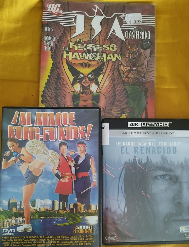 4K El renacido 2a mano a 6,5€