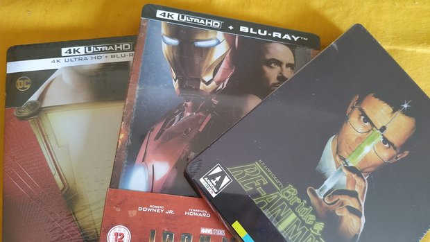 Tres steelbooks más. Toca unboxing