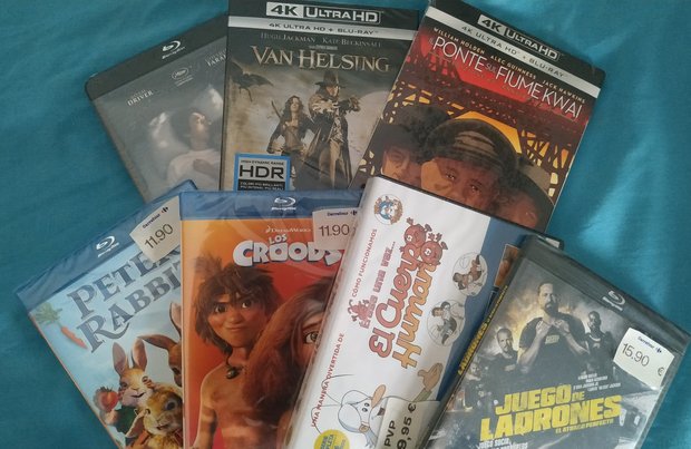 Pedido Amazon y saldos Carrefour
