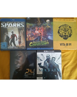 Pedido Amazon Italia (Golpe en la Pequeña China ed. Limitada)