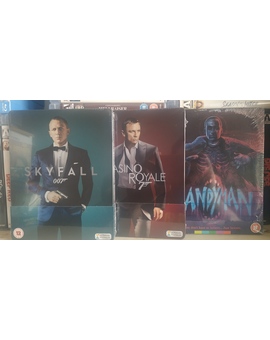 Steelbooks 4K de Casino Royale y Skyfall, más Candyman Arrow Video