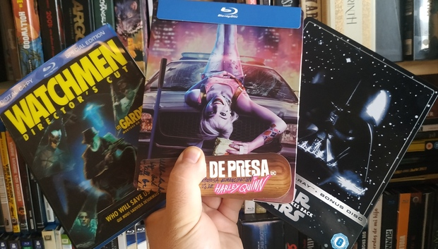 Steelbook Aves de Presa y 4K de Empire Strikes Back y lenticular de Watchmen