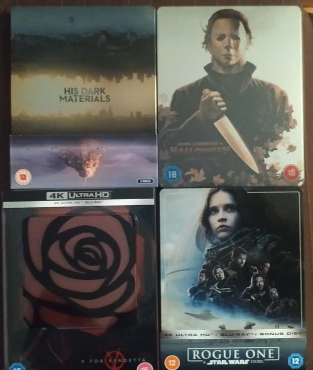 Steelbooks recientes