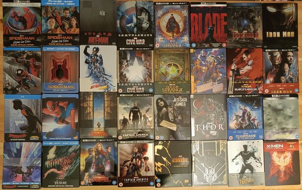 Colección Steelbooks Marvel, Parte 1