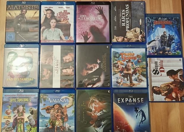 Últimas compras (Carrefour y ediciones sencillas)
