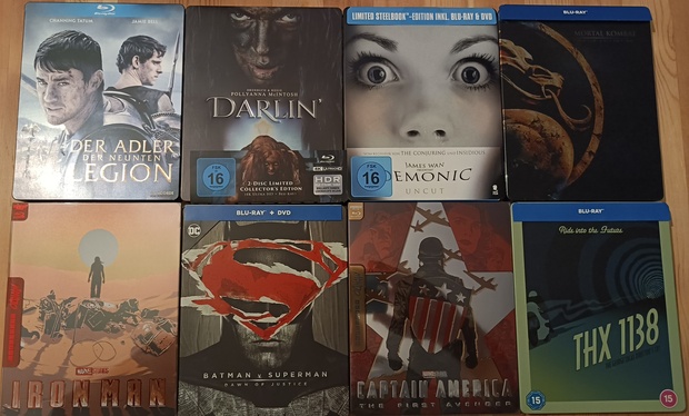 Últimas compras (Steelbooks bluray y 4K)