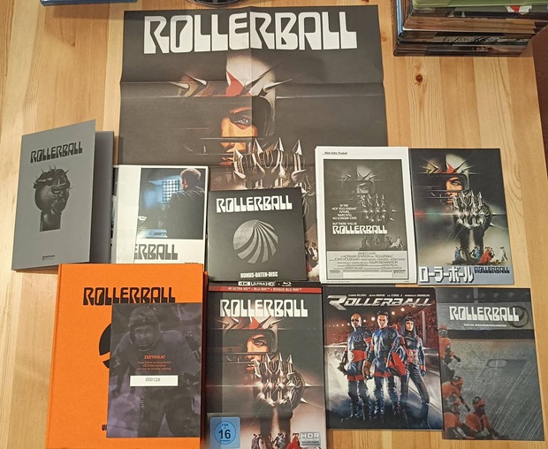 Rollerball Edición limitada numerada de Alemania