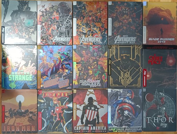 Colección Steelbooks Mondo 4K