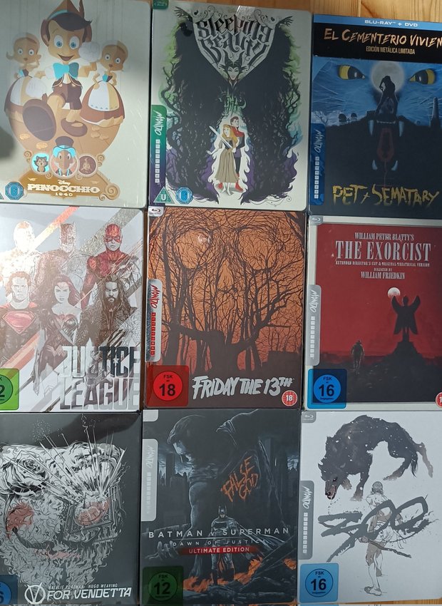 Coleccion Steelbooks Mondo Bluray