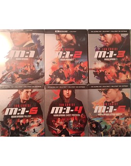 Steelbooks Mission Impossible 4K