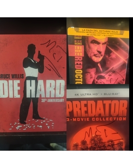 Ediciones firmadas por John McTiernan