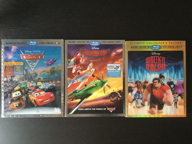 Nueva ola de 3D de Disney para mi coleccion
