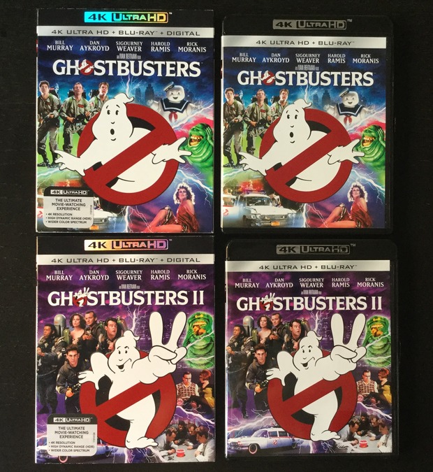 Cazafantasmas en 4K recien llegadas