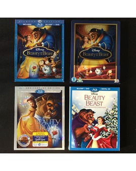 Mis ediciones de La Bella y la Bestia