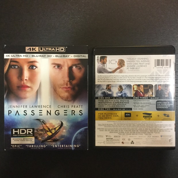 Passengers, la edicion que queria y ha llegado