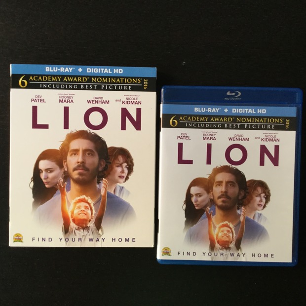 Lion edicion USA en mis manos. Una de las mejores pelis del 2016.  Que opinais?