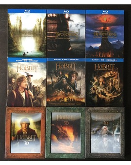 Coleccion El Hobbit y El Señor de los Anillos