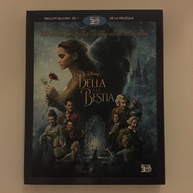 Recien llegada - La bella y la Bestia - edicion mejicana en 3D y slipcover