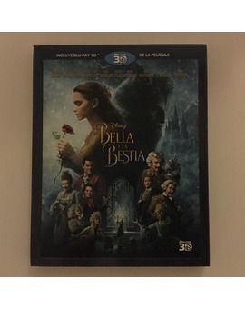 Recien llegada - La bella y la Bestia - edicion mejicana en 3D y slipcover